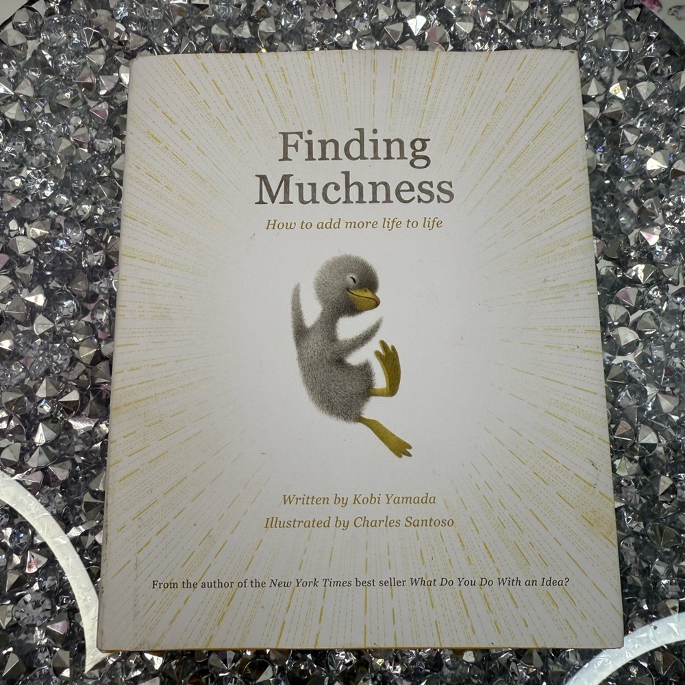 Finding Muchness Book by Kobi Yamada reading how to add more life to life duck - Picture 2 of 7